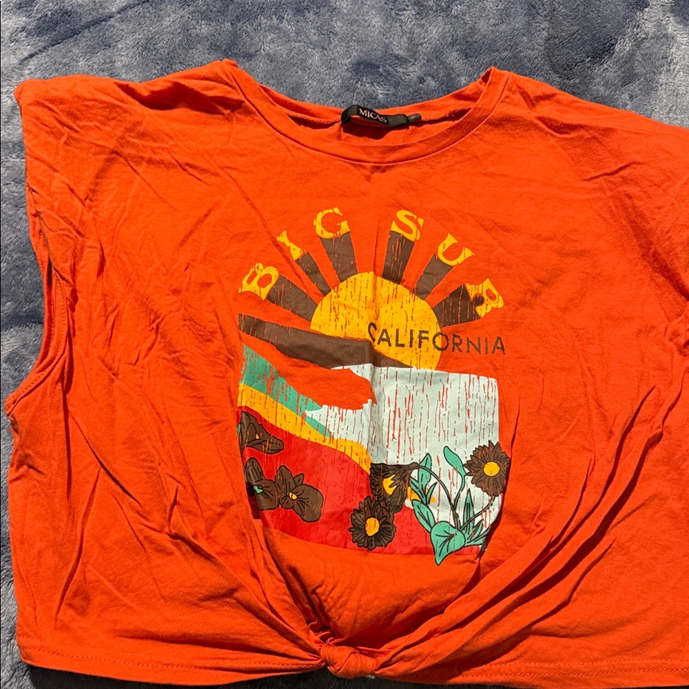 Vici Orange California Kids Tee